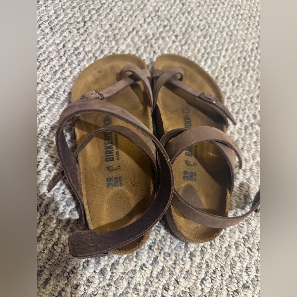Birkenstock Kids Dark Brown Sandals